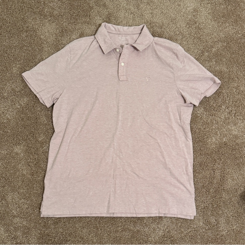 American Eagle Men’s Short Sleeve Polo Tee